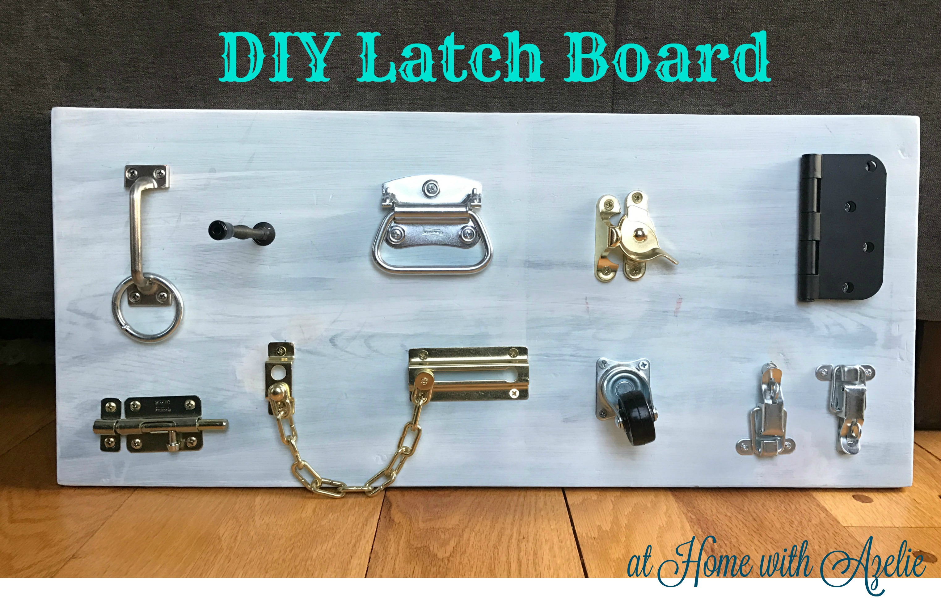 diy latch board